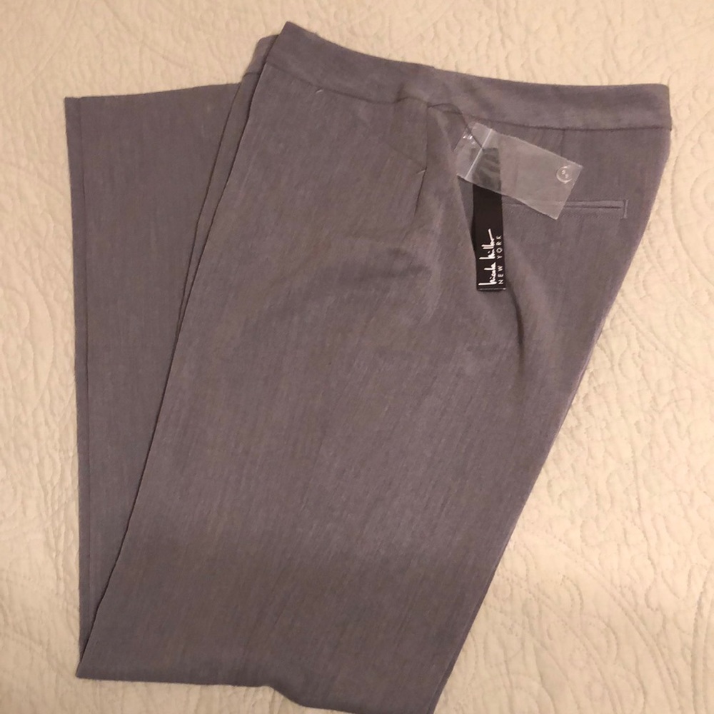 NWT Nicole Miller Essential Easy Care Pant, size 6